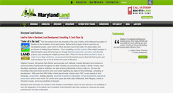 Desktop Screenshot of marylandland.com
